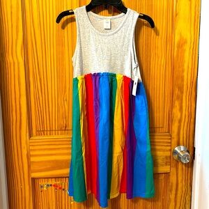 Girls new rainbow Tucker and Tate dress.